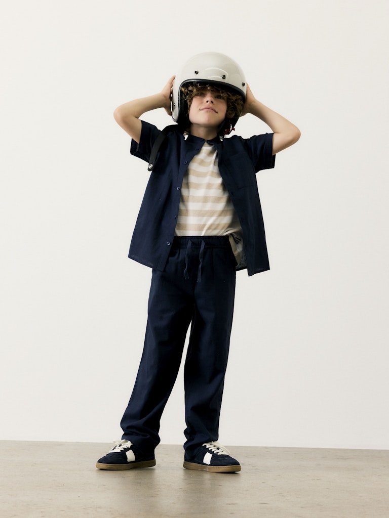 Name it Jungen T-Shirt regular Streifen Geschenk NKMFERM