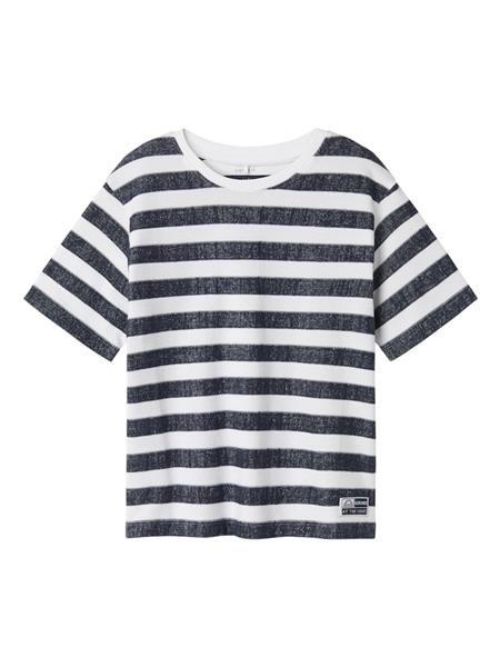 Name it Jungen T-Shirt regular Streifen Geschenk NKMFERM