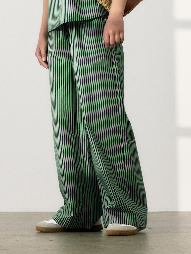 Name it Mädchen Hose WIDE PANT Streifen NKFFILAURA
