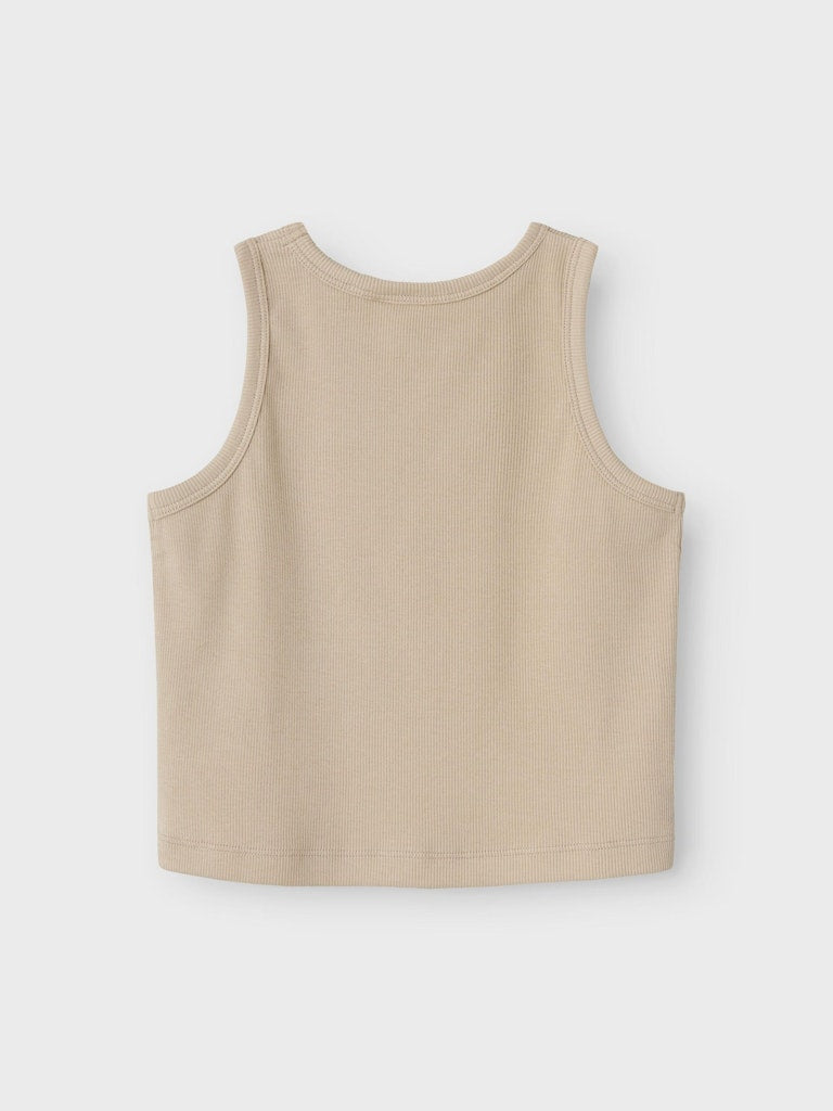 Name it Mädchen Top Rippshirt SL SHORT TOP NKFNAKAL
