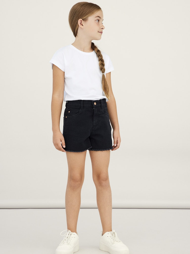Name it Mädchen Jeansshort kurze Hose Jeans Short schlank NKFROSE