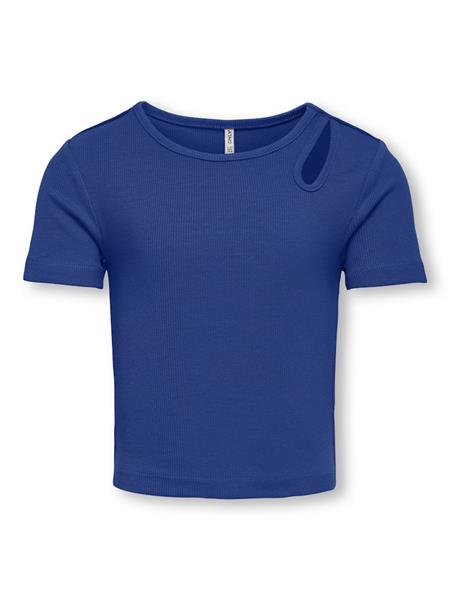 Only Mädchen T-Shirt Rippshirt Geschenkidee edel top KOGNESSA LIFE