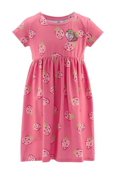 Happy Girls Mädchen Sommerkleid Jerseykleid Erdbeere Geschenkidee