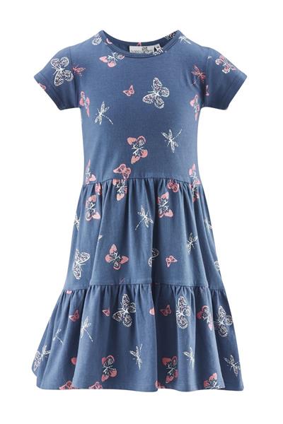 Happy Girls Mädchen Jersey Kleid Sommerkleid Schmetterling