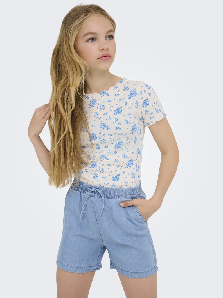 Only Mädchen Jeansshorts leichte Shorts  KOGPEMA DNM SHORTS