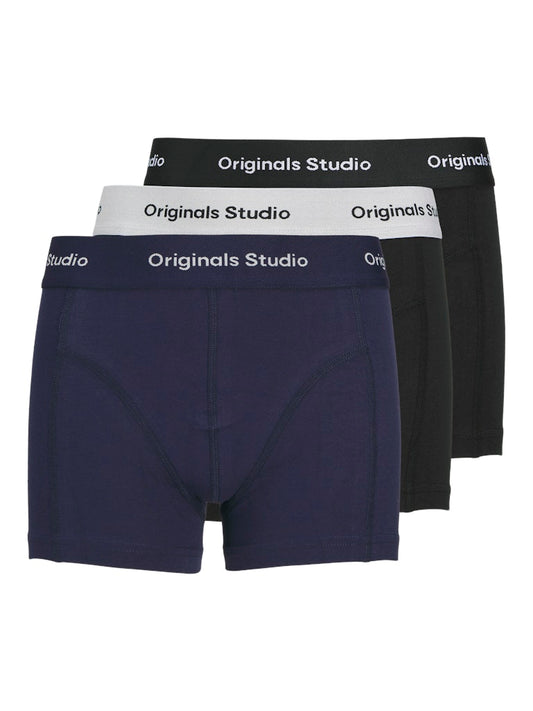 Jack & Jones Jungen Boxershorts 3er Pack Logobund 12274684 Sparpack Geschenkidee