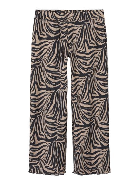 Name it Mädchen Hose WIDE PANT  Zebra NKFTIPIA