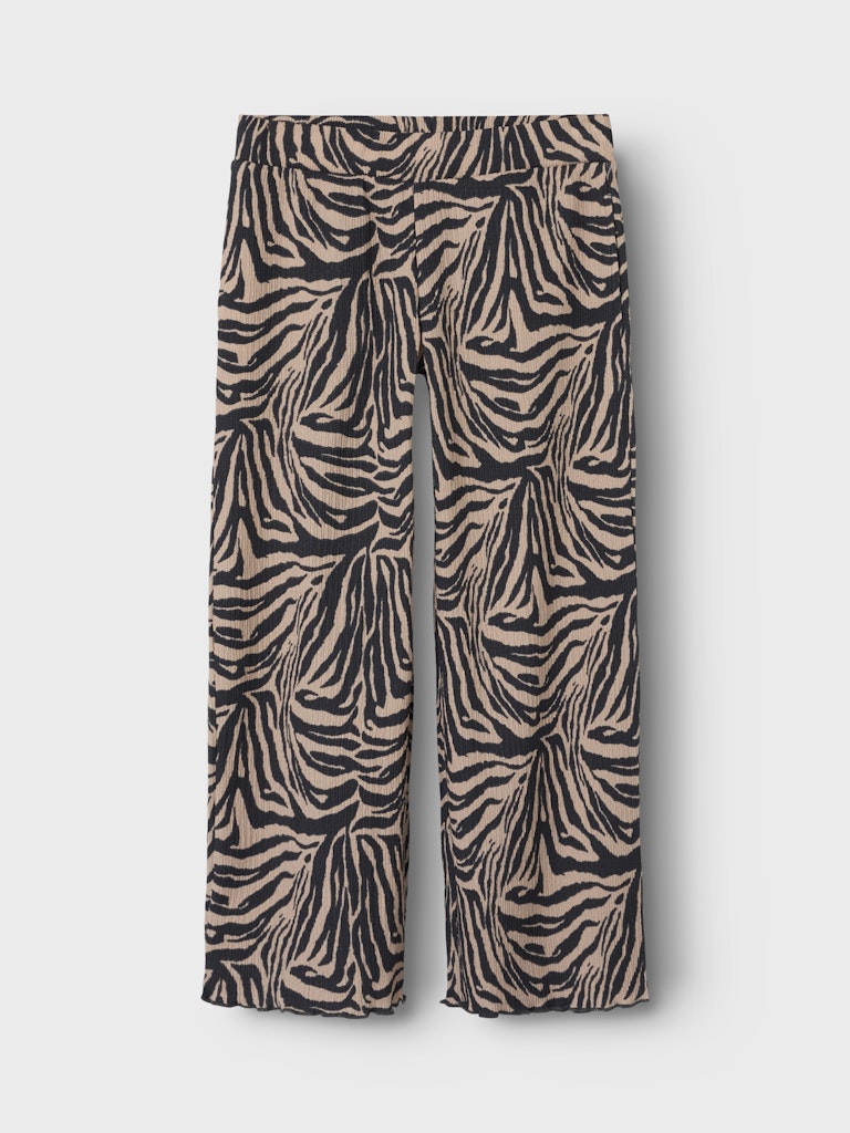 Name it Mädchen Hose WIDE PANT  Zebra NKFTIPIA