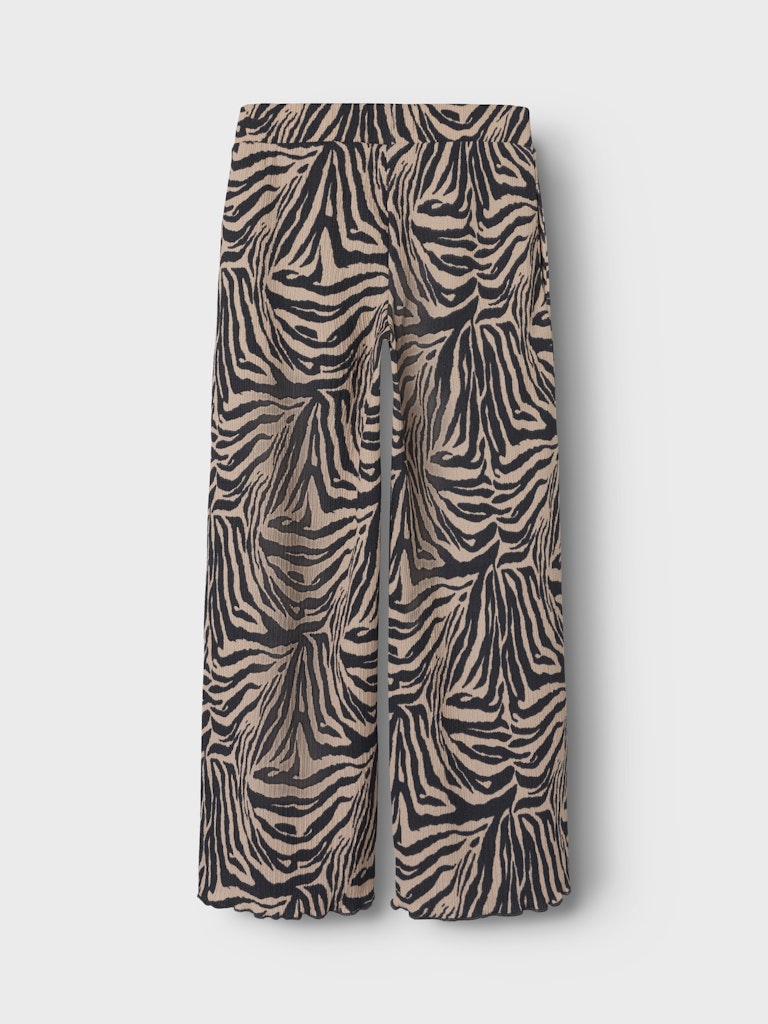 Name it Mädchen Hose WIDE PANT  Zebra NKFTIPIA