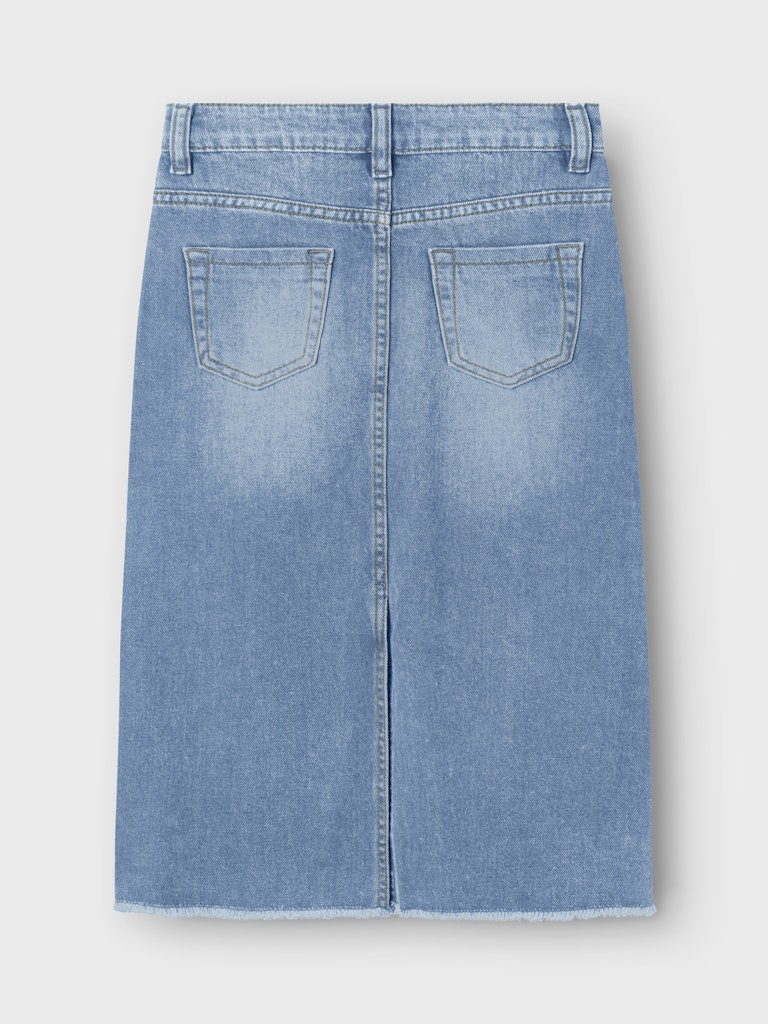 Name it Mädchen Jeansrock lang  weich Teenager NKFKAT