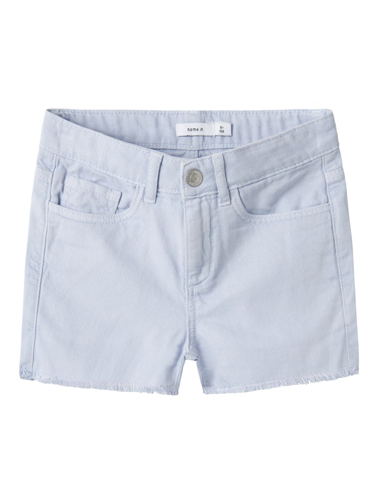 Name it Mädchen Jeansshort kurze Hose Shorts Franzen NKFROSE