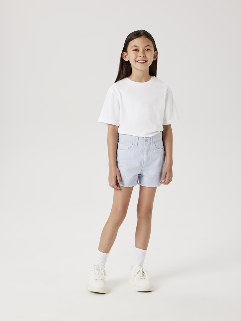 Name it Mädchen Jeansshort kurze Hose Shorts Franzen NKFROSE