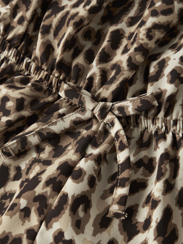 Name it Mädchen Jumpsuit Leopard NKFVINAYA SS PLAYSUIT
