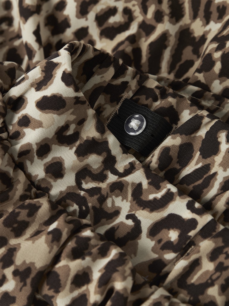 Name it Mädchen Rock Leopard Stufenrock leicht NKFVINAYA