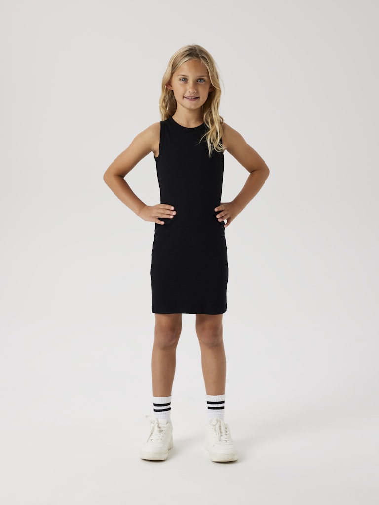 Name it Mädchen Jerseykleid Ripp Sommerkleid NKFNAKAL