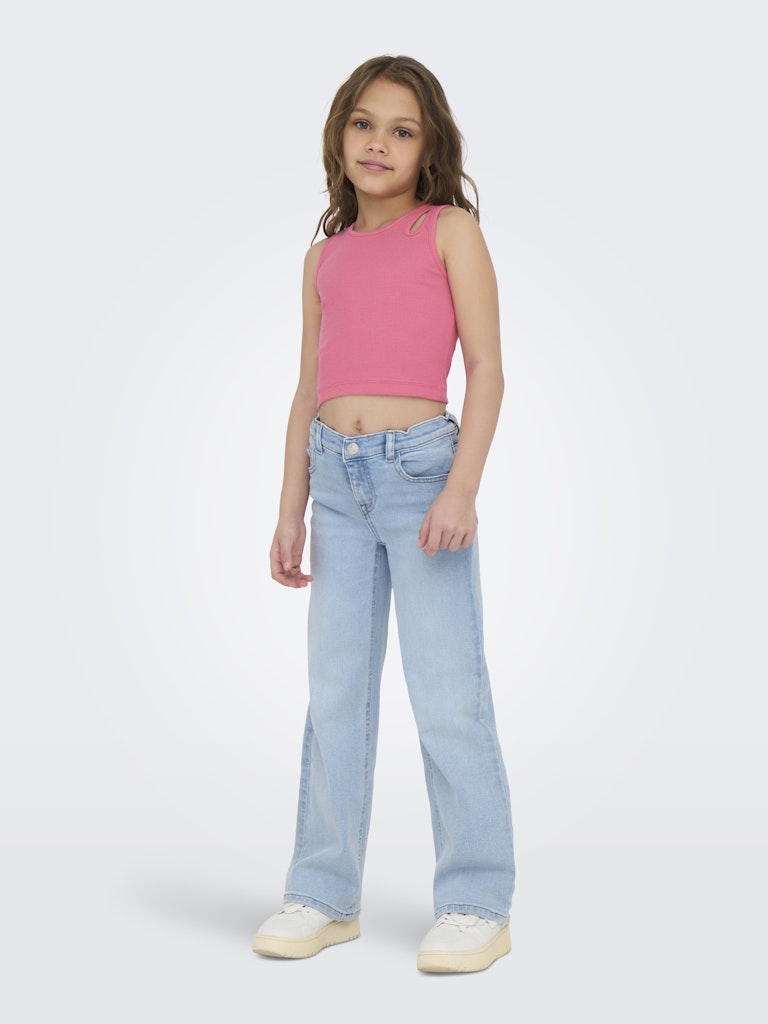 Only Mädchen Top Ripptop Geschenkidee edel top KOGNESSA LIFE S/L