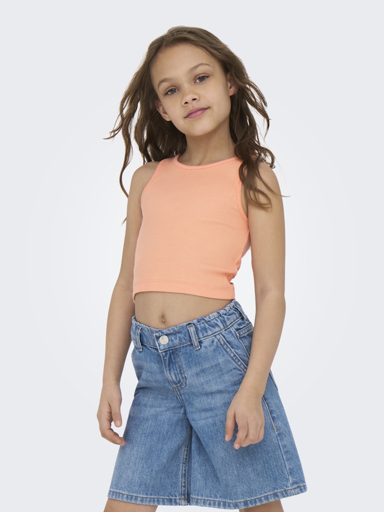 Only Mädchen Top Ripptop Geschenkidee edel top KOGNESSA LIFE S/L