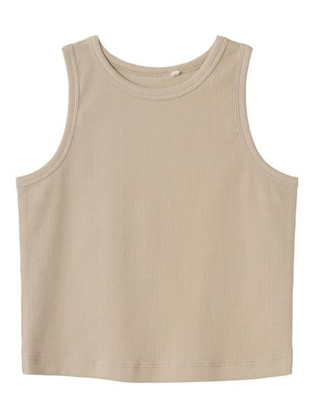 Name it Mädchen Top Rippshirt SL SHORT TOP NKFNAKAL