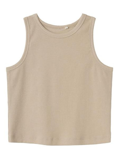 Name it Mädchen Top Rippshirt SL SHORT TOP