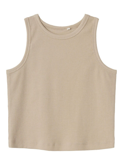 Name it Mädchen Top Rippshirt SL SHORT TOP