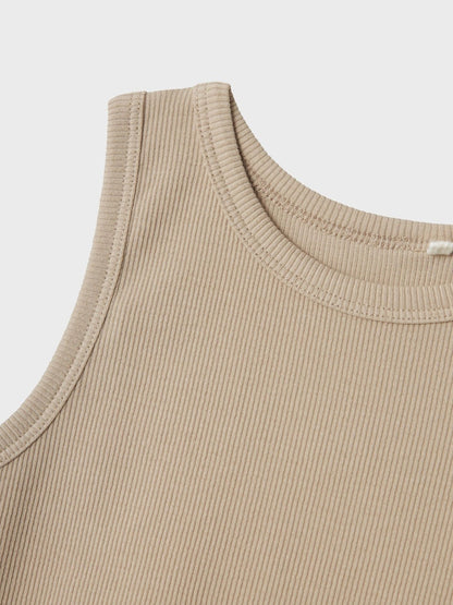 Name it Mädchen Top Rippshirt SL SHORT TOP
