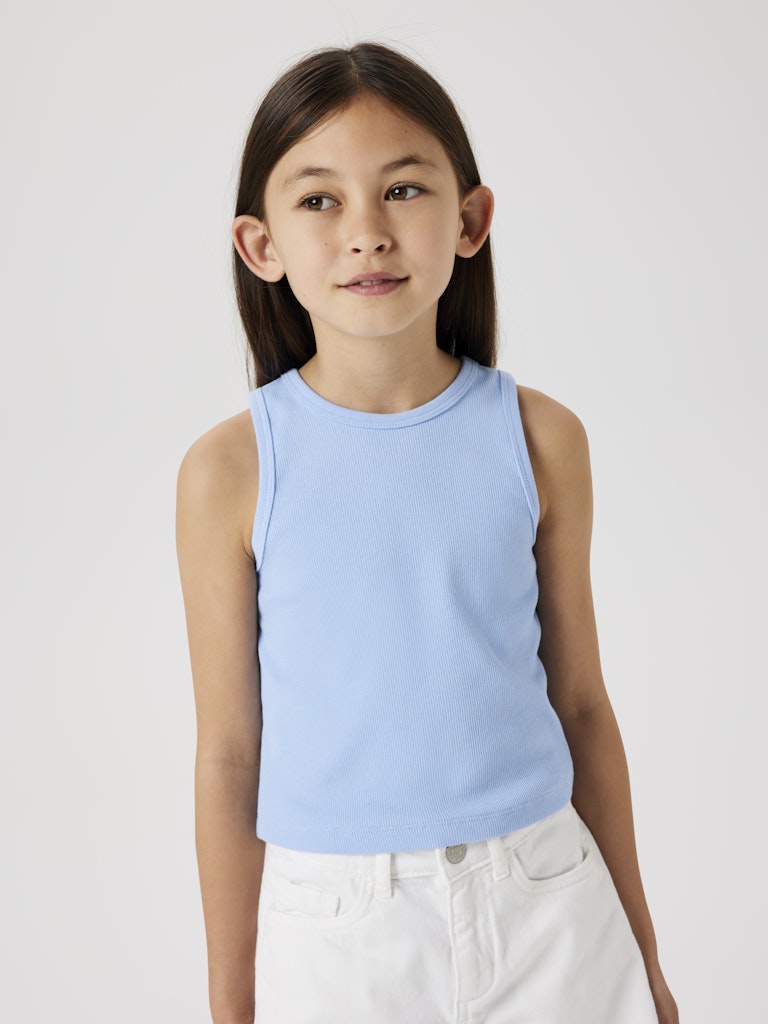 Name it Mädchen Top Rippshirt SL SHORT TOP NKFNAKAL