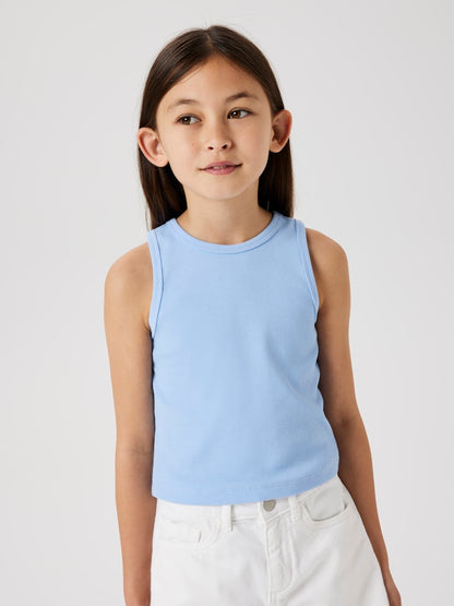Name it Mädchen Top Rippshirt SL SHORT TOP