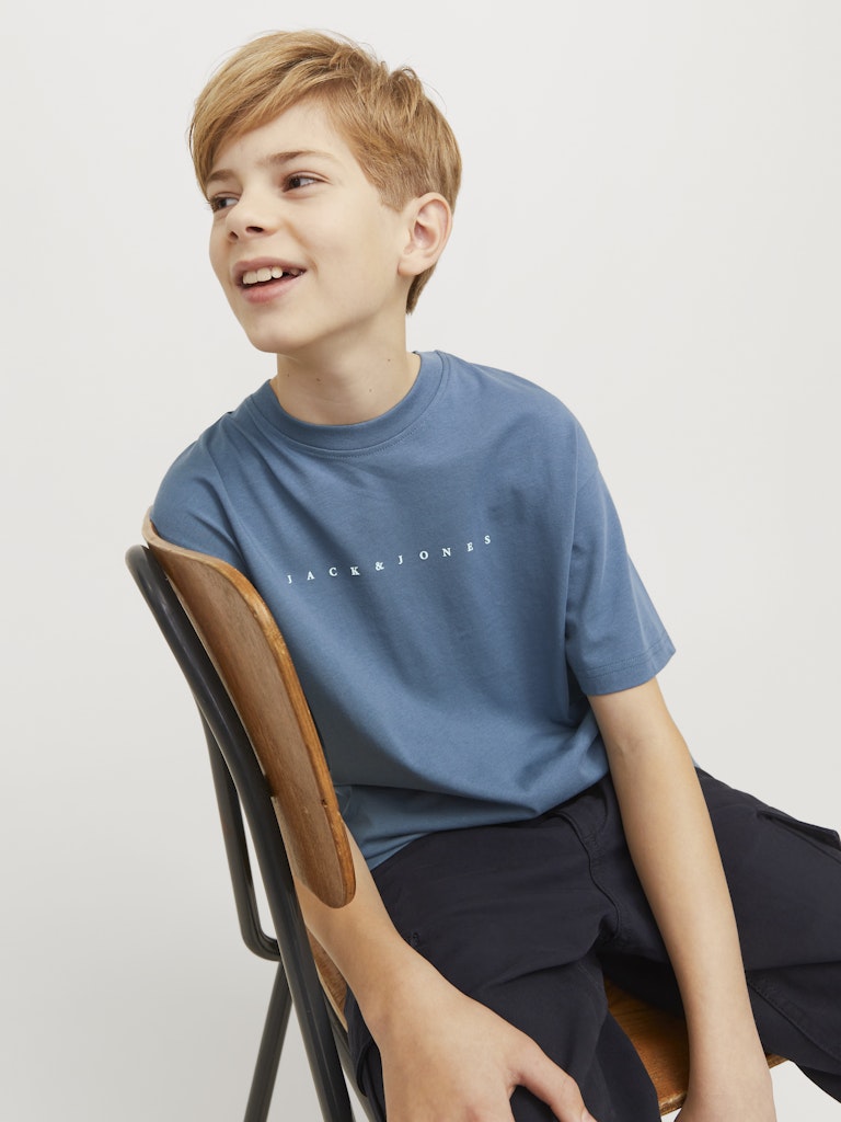 Jack & Jones Jungen T-Shirt Kurzarm Logo JJESTAR