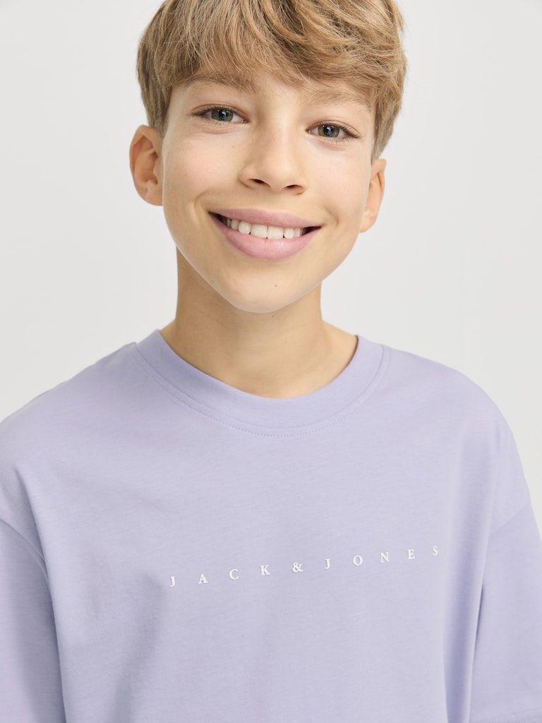 Jack & Jones Jungen T-Shirt Kurzarm Logo JJESTAR