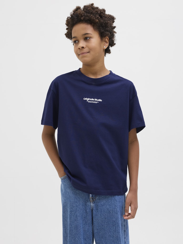 Jack & Jones Jungen T-Shirt Kurzarm Logo loose fit JORVESTERBRO