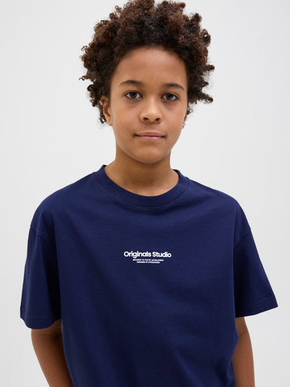 Jack & Jones Jungen T-Shirt Kurzarm Logo loose fit JORVESTERBRO