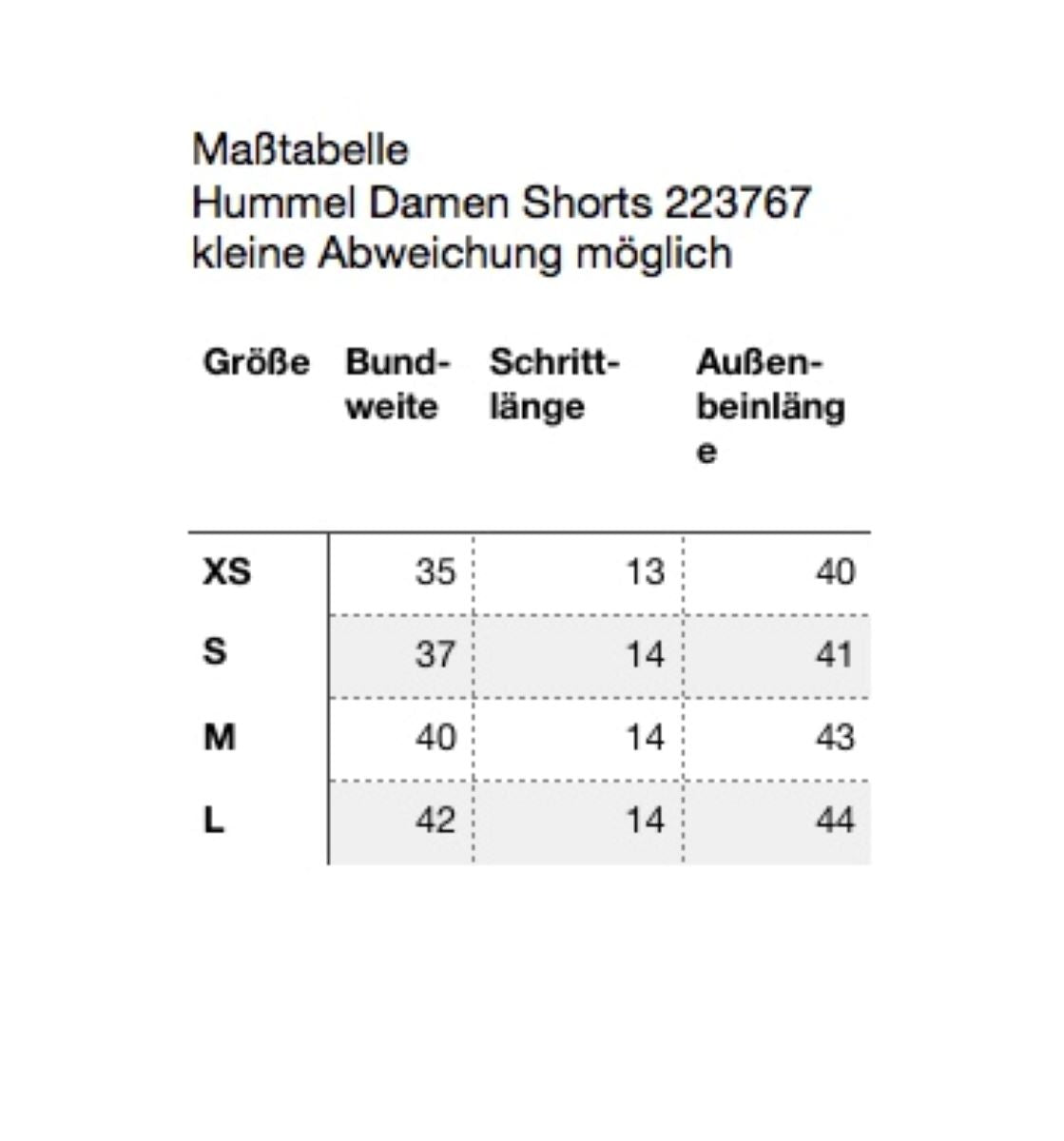 Hummel Damen Sportshorts Trainingsshorts leicht hmlLEAD 2.0