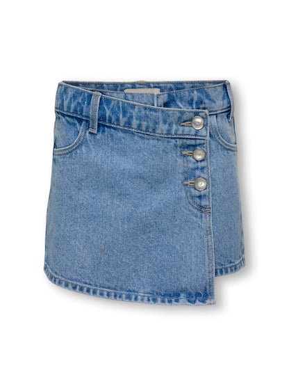 Only Mädchen Rockshorts Jeansshorts kurze Jeans Denimshort KOGJENNY