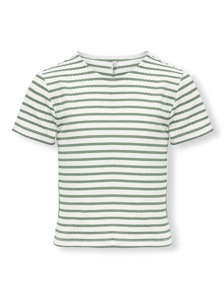 Only Mädchen T-Shirt Rippshirt STRIPED Geschenkidee edel top KOGNELLA