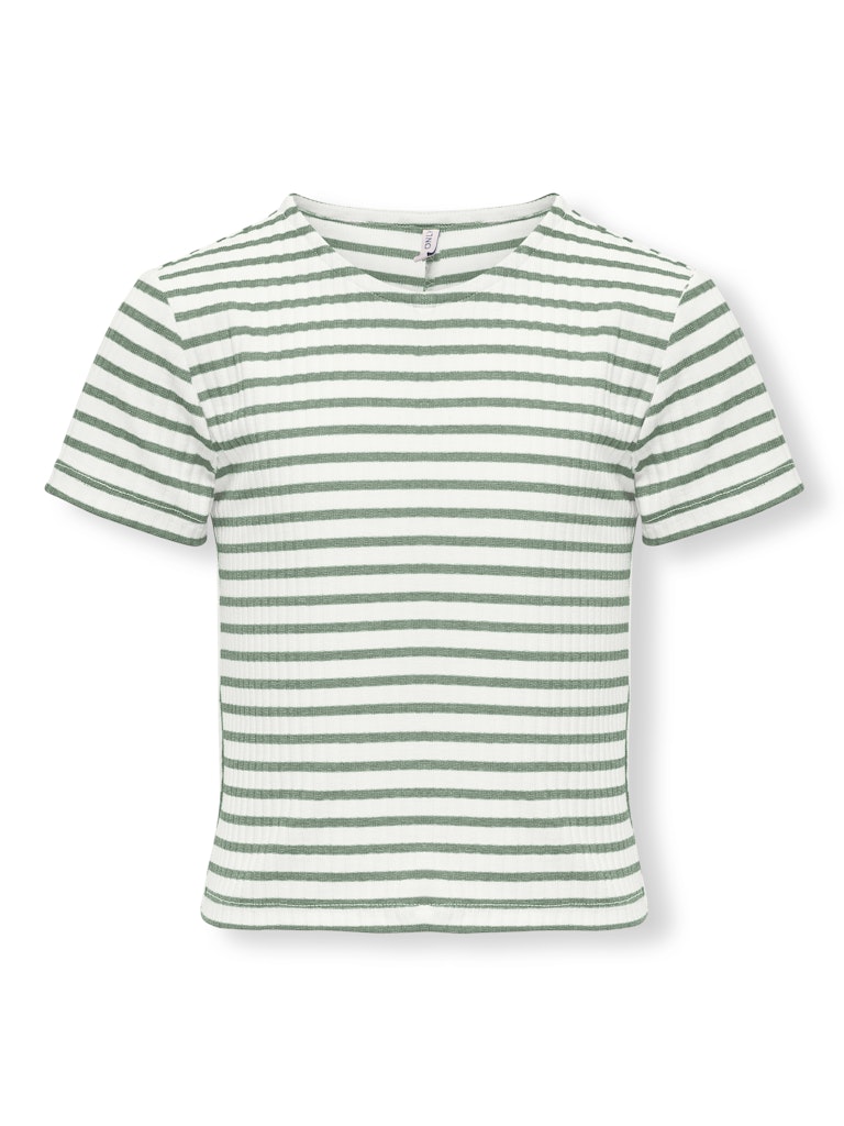 Only Mädchen T-Shirt Rippshirt STRIPED Geschenkidee edel top KOGNELLA