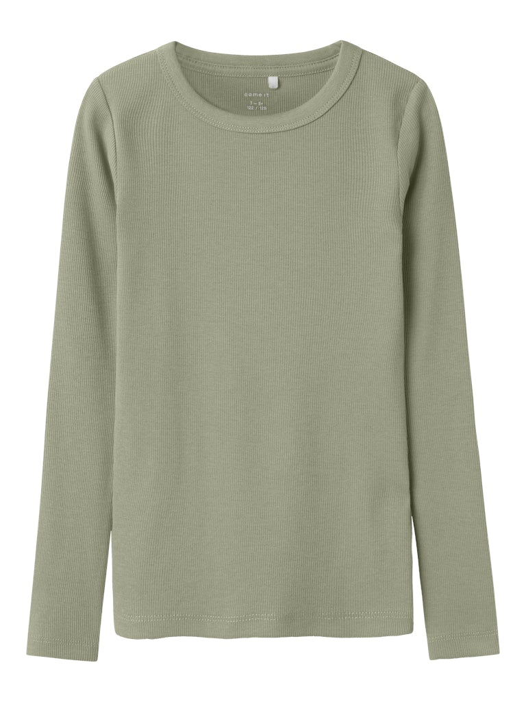 Name it Mädchen Top Rippshirt TOP edel NKFNAKAL