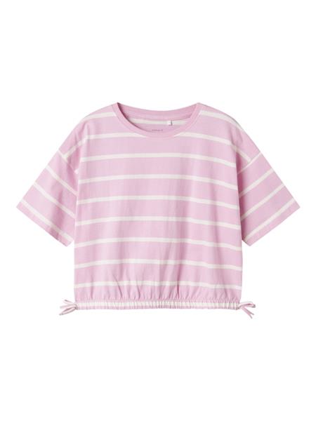 Name it Mädchen T-Shirt SS CROPPED Streifen NKFFUNION