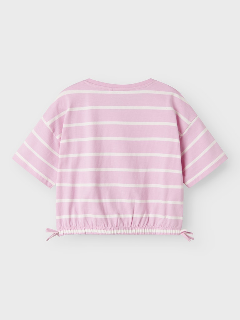 Name it Mädchen T-Shirt SS CROPPED Streifen NKFFUNION