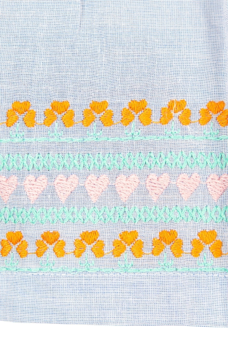 Happy Girls Mädchen Sommerkleid  Jersey Glitzer Schulanfang