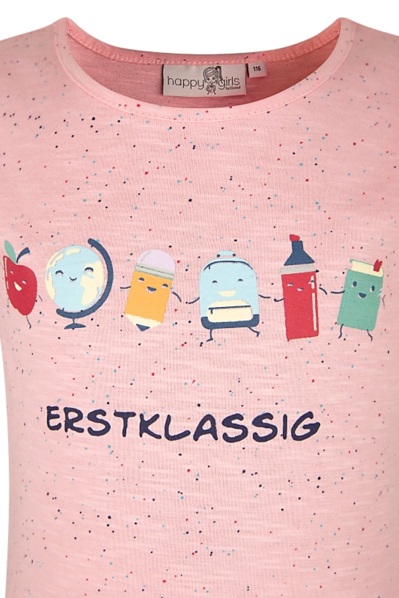 Happy Girls Mädchen Jerseykleid kurzarm Schulanfang erste Klasse