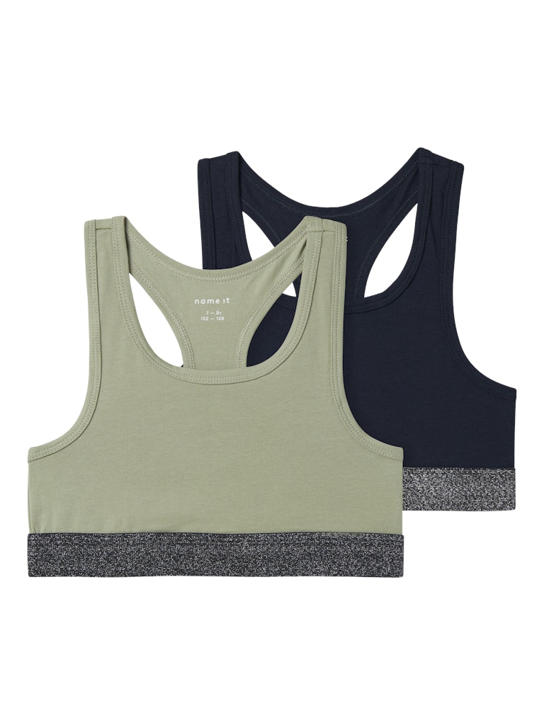 Name it Mädchen Bustier Doppelpack Top 2er Pack NKFSHORT