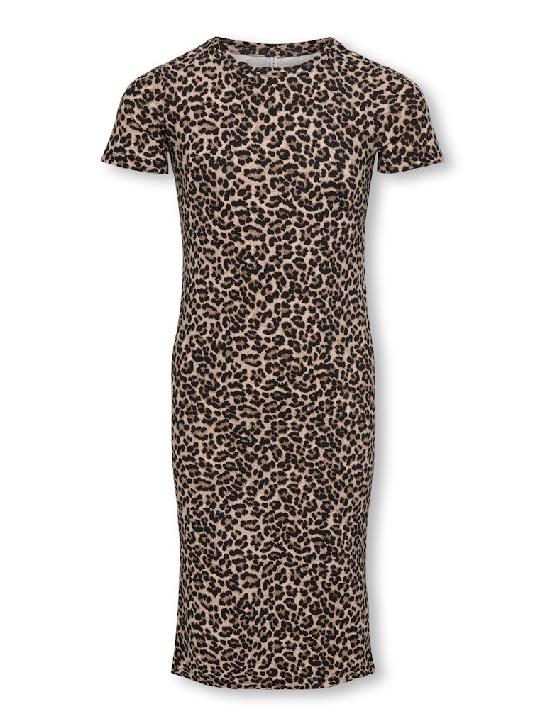 Only Mädchen Sommerkleid Leo Jersey Mid Calf Organic Cotton KOGLIVE