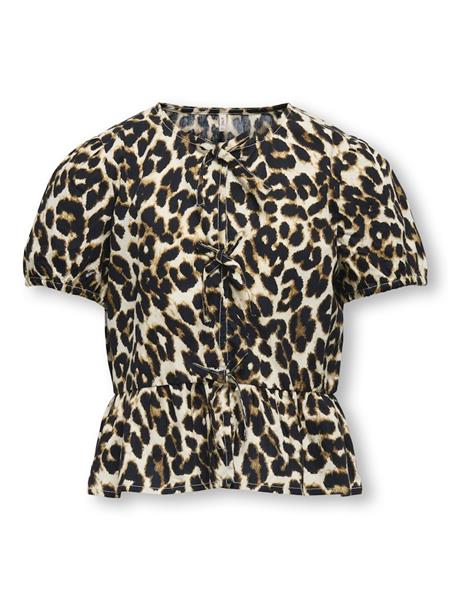 Only Mädchen Bluse Leo KOGCLARA LIFE S/S BOW SHIRT