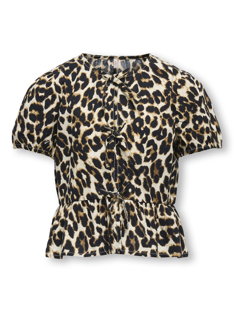 Only Mädchen Bluse Leo KOGCLARA LIFE S/S BOW SHIRT