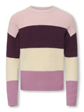 Only Mädchen Strickpulli Streifen Geschenkidee KOGSANDY