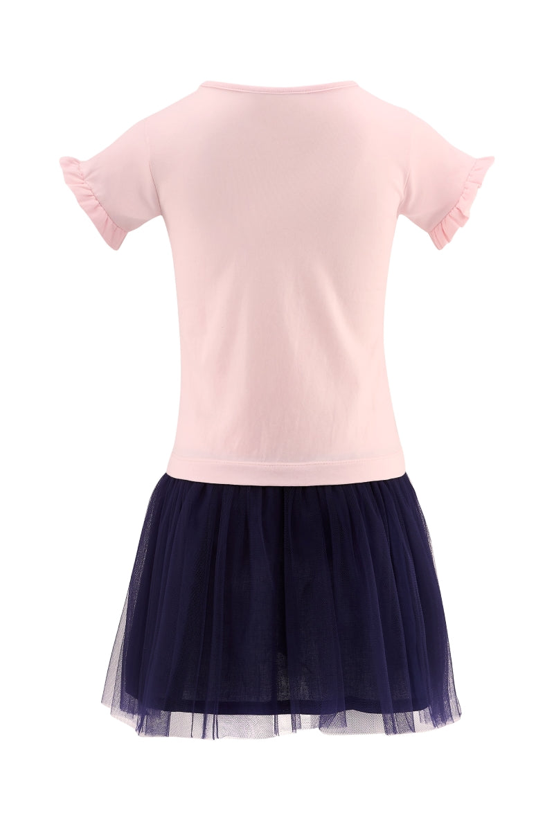 Happy Girls Mädchen Jersey Kleid Sommerkleid Einhorn Geschenkidee