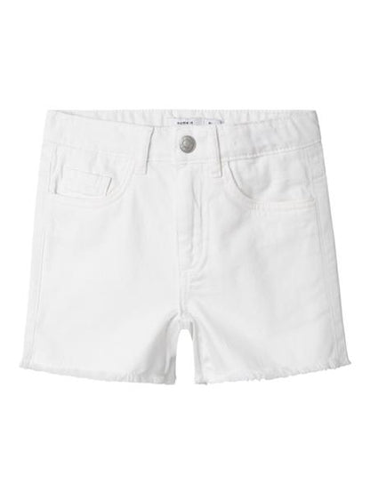 Name it Mädchen Jeansshort kurze Hose Shorts Franzen NKFROSE