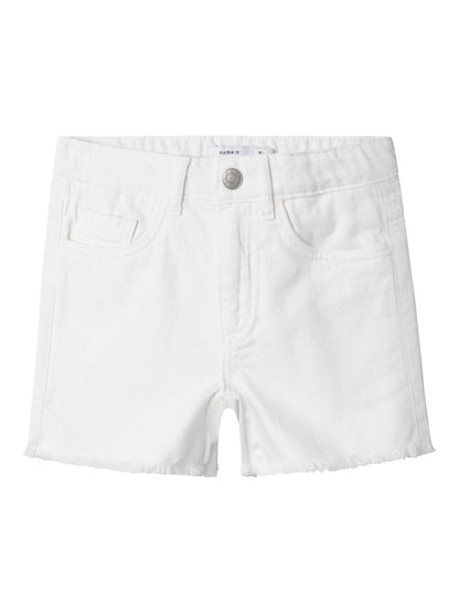 Name it Mädchen Jeansshort kurze Hose Shorts Franzen NKFROSE