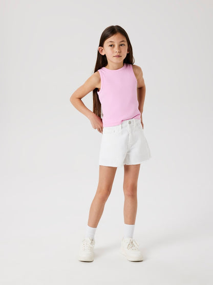 Name it Mädchen Jeansshort kurze Hose Shorts Franzen NKFROSE