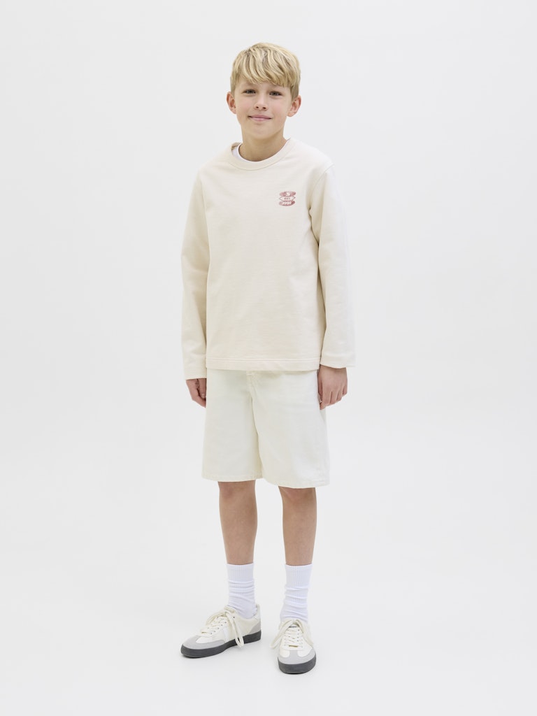 Jack & Jones Jungen Jeansshorts kurze Jeans Baggy  JJITONY JJORIGINAL